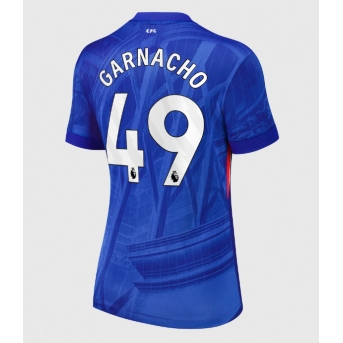 Billige Fotballdrakt Chelsea Alejandro Garnacho #49 Replika Hjemmedrakt Dame 2025-26 Kortermet